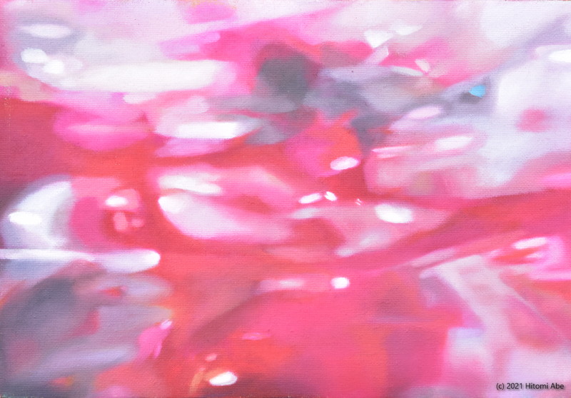 Reflection 26 &copy; 2021 Hitomi Abe, Oil on canvas